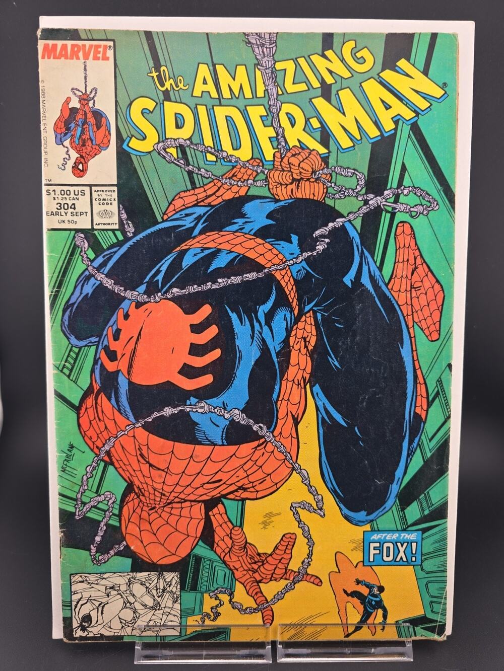 Amazing Spider-Man #304 Michelinie Todd McFarlane Marvel 1988